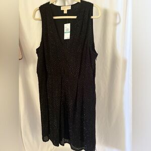 Michael Kors Black Sleeveless Dress